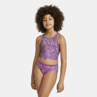 Nike Big Kids' (Girls') Spiderback Bikini Set. Nike.com